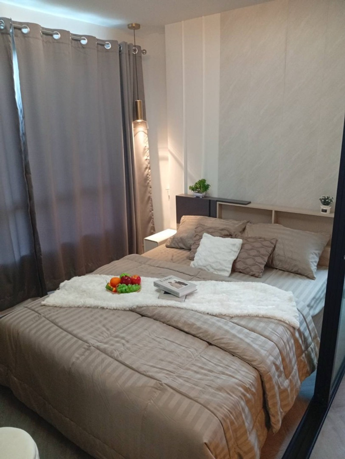 For RentCondoBangna, Bearing, Lasalle : ✅For rent Dcondo campus resort bangna (Dcondo campus resort abac Bangna) corner room, 6th floor, building