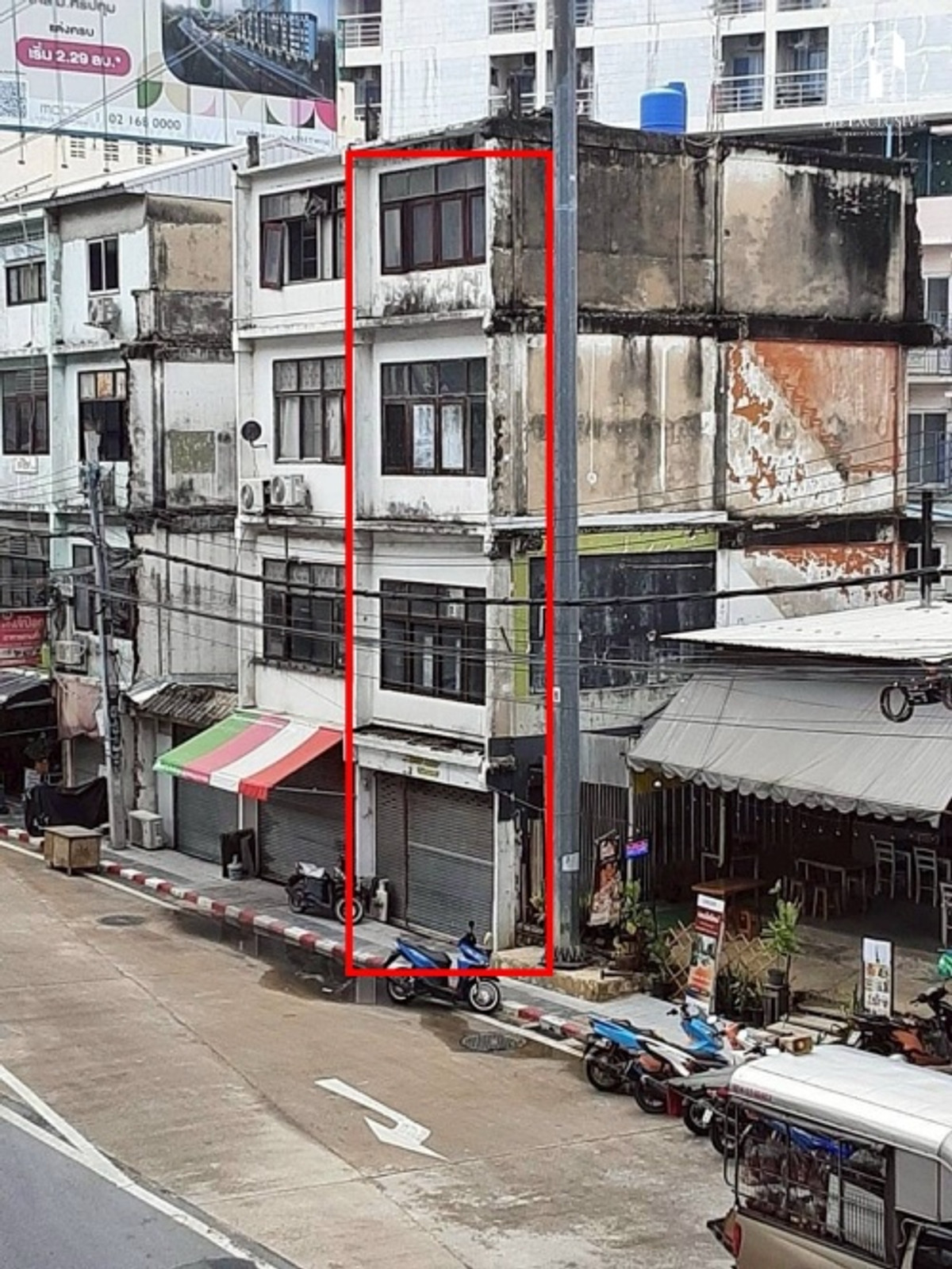 ขายอาคารพาณิชย์สะพานควาย จตุจักร : ขายตึกแถว/อาคารพาณิชย์ 3.5 ชั้น ใกล้ ม.ศรีปทุม บางเขน ติดรถไฟฟ้า สถานีบางบัว