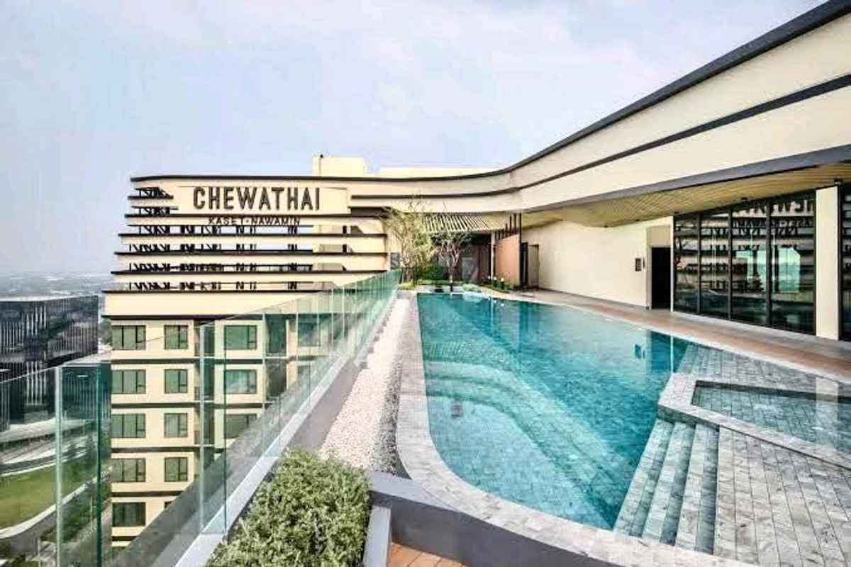 ให้เช่าคอนโดเกษตรศาสตร์ รัชโยธิน : 🔥🔥 Condo for rent Chewathai Kaset Nawamin 🔥🔥