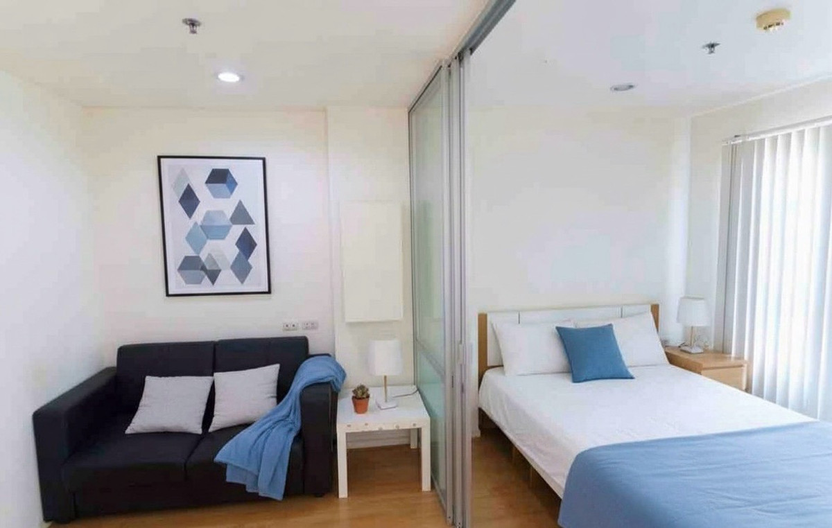 For SaleCondoSeri Thai, Ramkhamhaeng Nida : 🌈Lumpini Ville Ramkhamhaeng 60/2 
 Condo next to the main road, Ramkhamhaeng. Convenient travel in every direction, near Lam Sali Intersection, MRT Lam Sali 400 m.