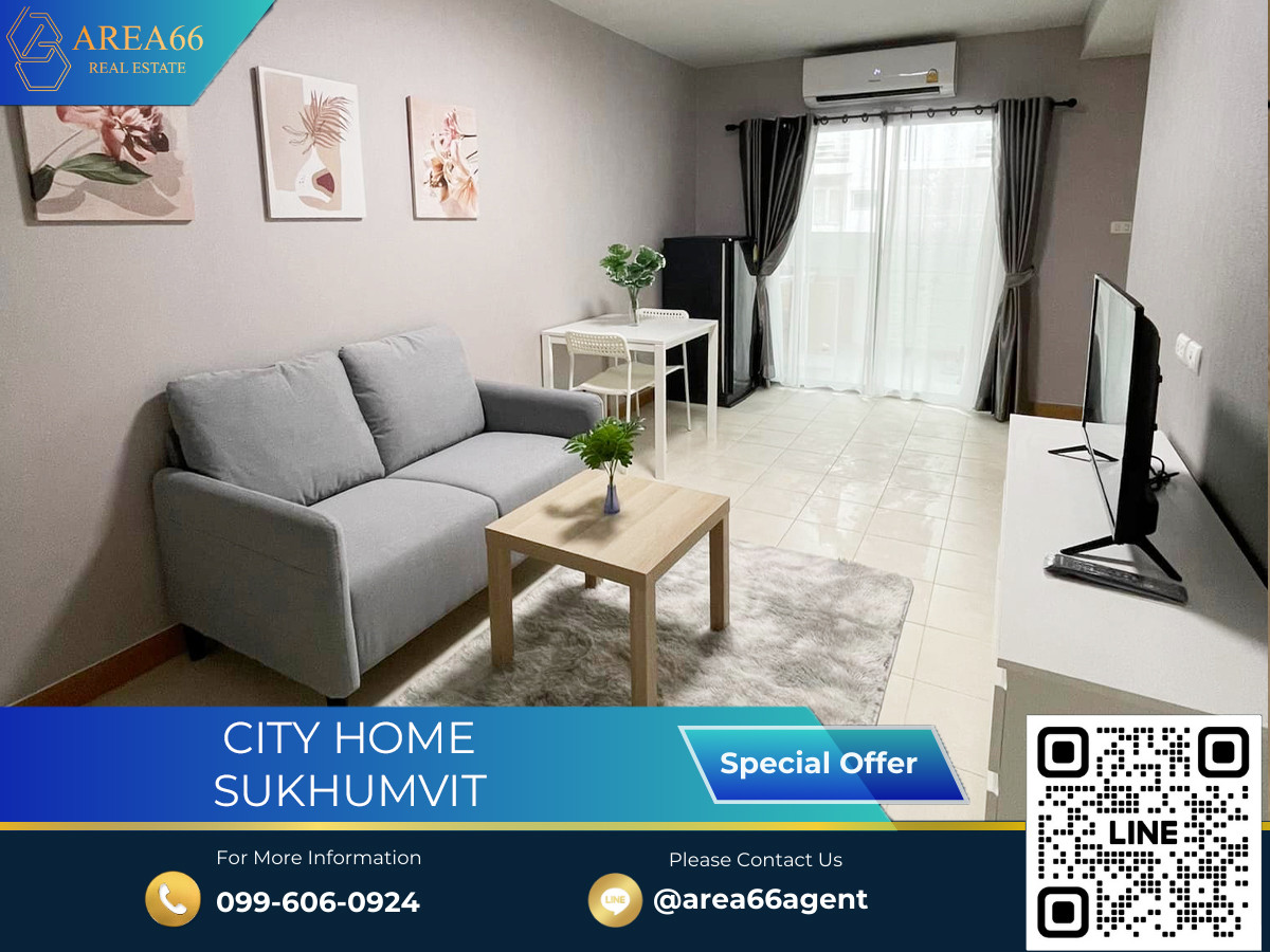 For SaleCondoOnnut, Udomsuk : 🔥For sale!! City Home Sukhumvit 101