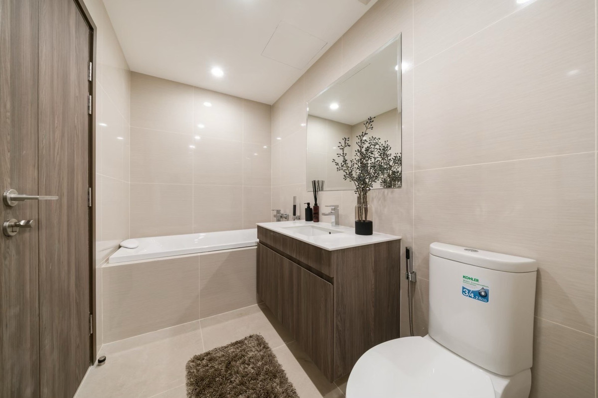 For RentCondoOnnut, Udomsuk : For Rent IDEO Mobi SK66 2BR2BR 2Baht 8th floor. Ready to move in (For Rent IDEO Mobi #Sukhumvit66, beautifully decorated, ready to move in)