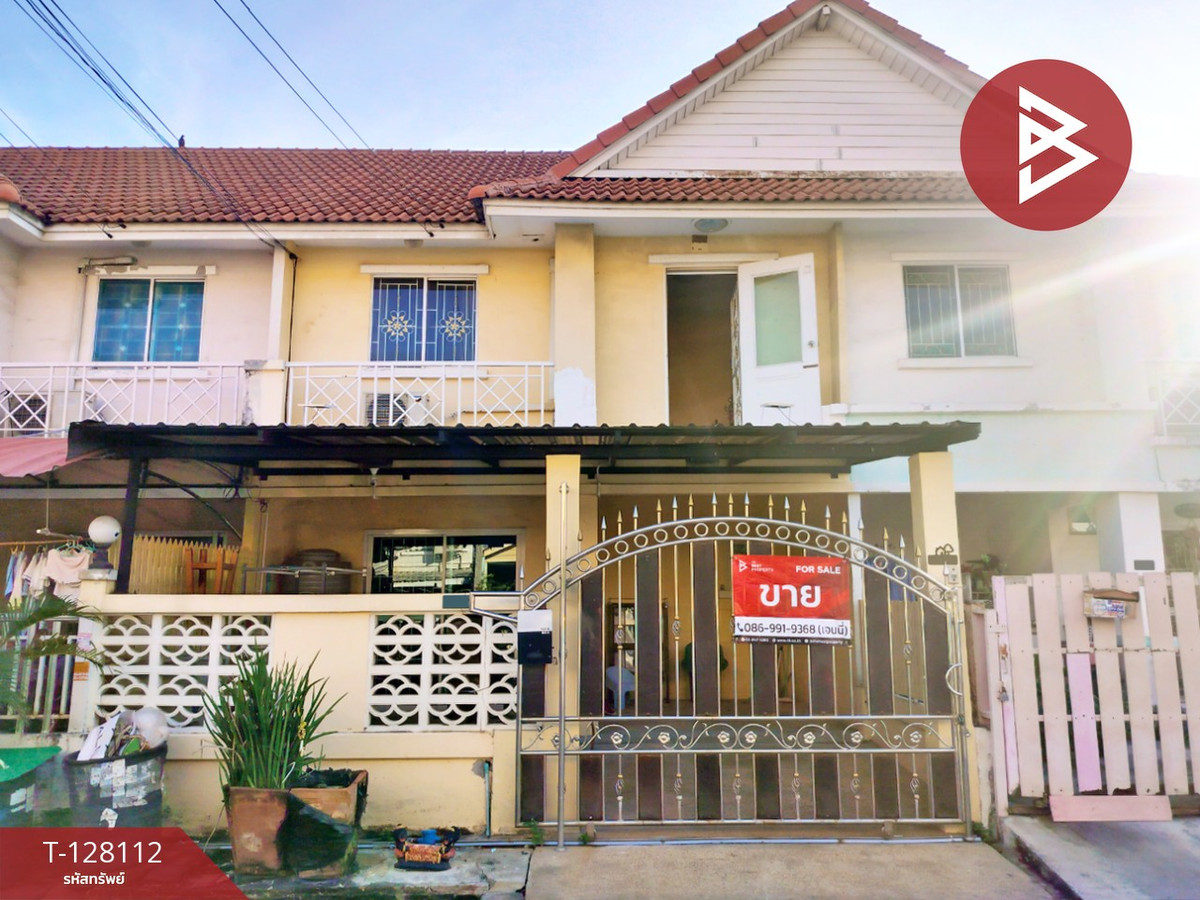 ขายทาวน์โฮมสมุทรปราการ สำโรง : ขายทาวน์เฮ้าส์ หมู่บ้านพฤกษา 28/1 นิคมบางปู-แพรกษา สมุทรปราการ