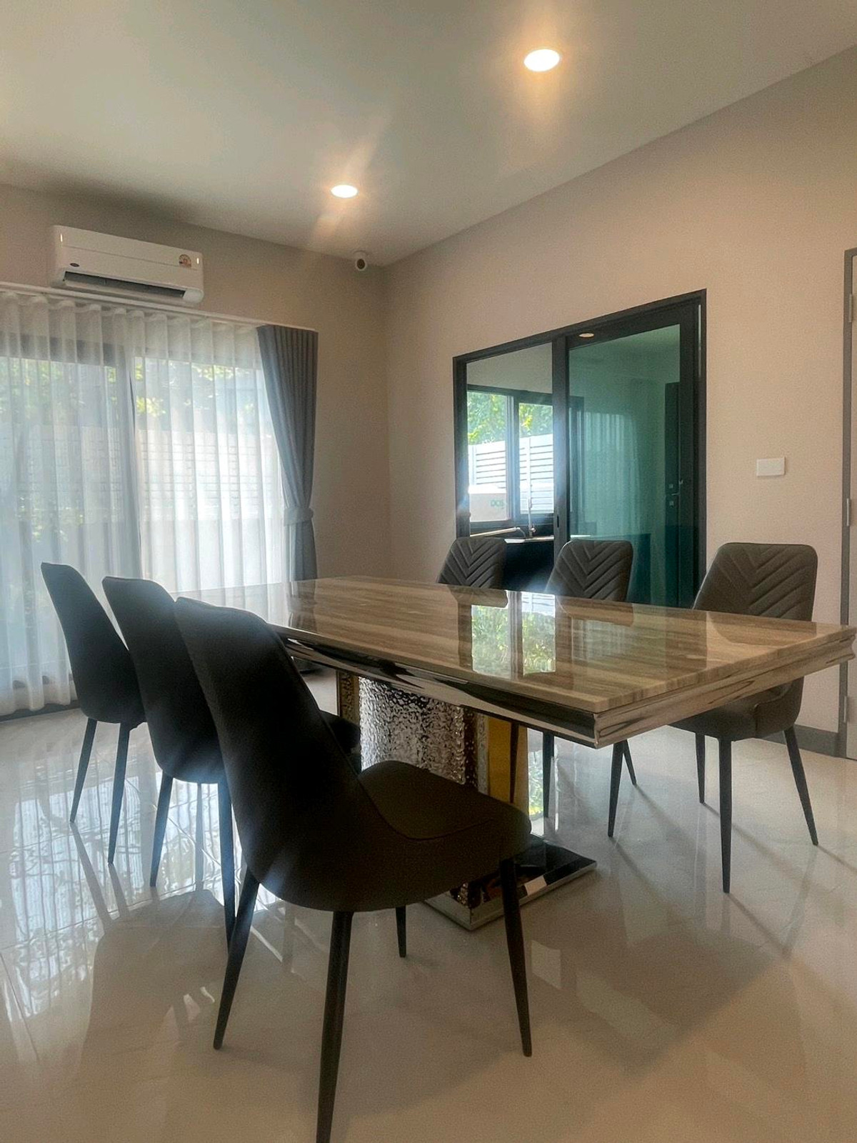 ให้เช่าบ้านบางนา แบริ่ง ลาซาล : 💎 ให้เช่า The City บางนา (หลังมุม) บ้านหรูตกแต่งครบ ครัว RCD เต็มรูปแบบ ใกล้ Mega Bangna