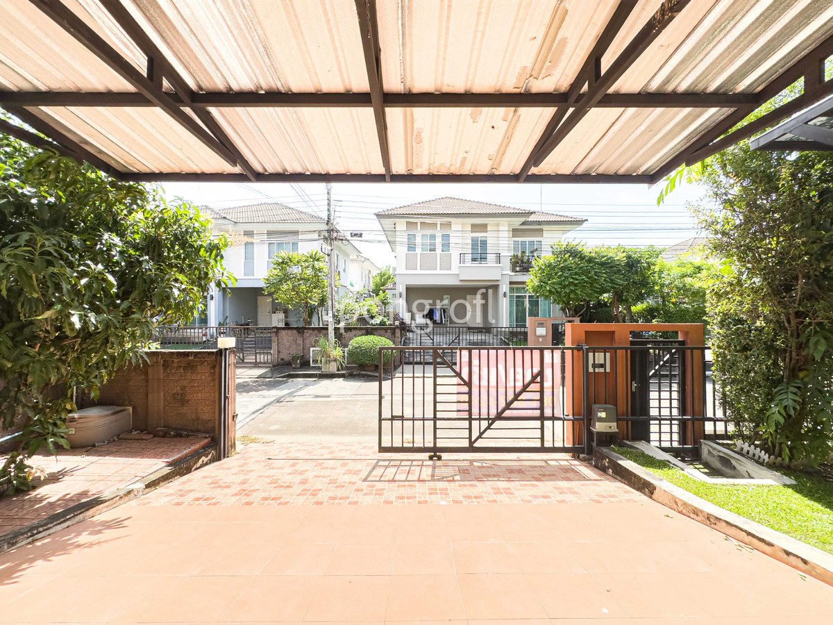 For SaleHouseSamut Prakan,Samrong : Detached House for Sale: The Plant Bangna Village, 151 sqm, near Suvarnabhumi Airport