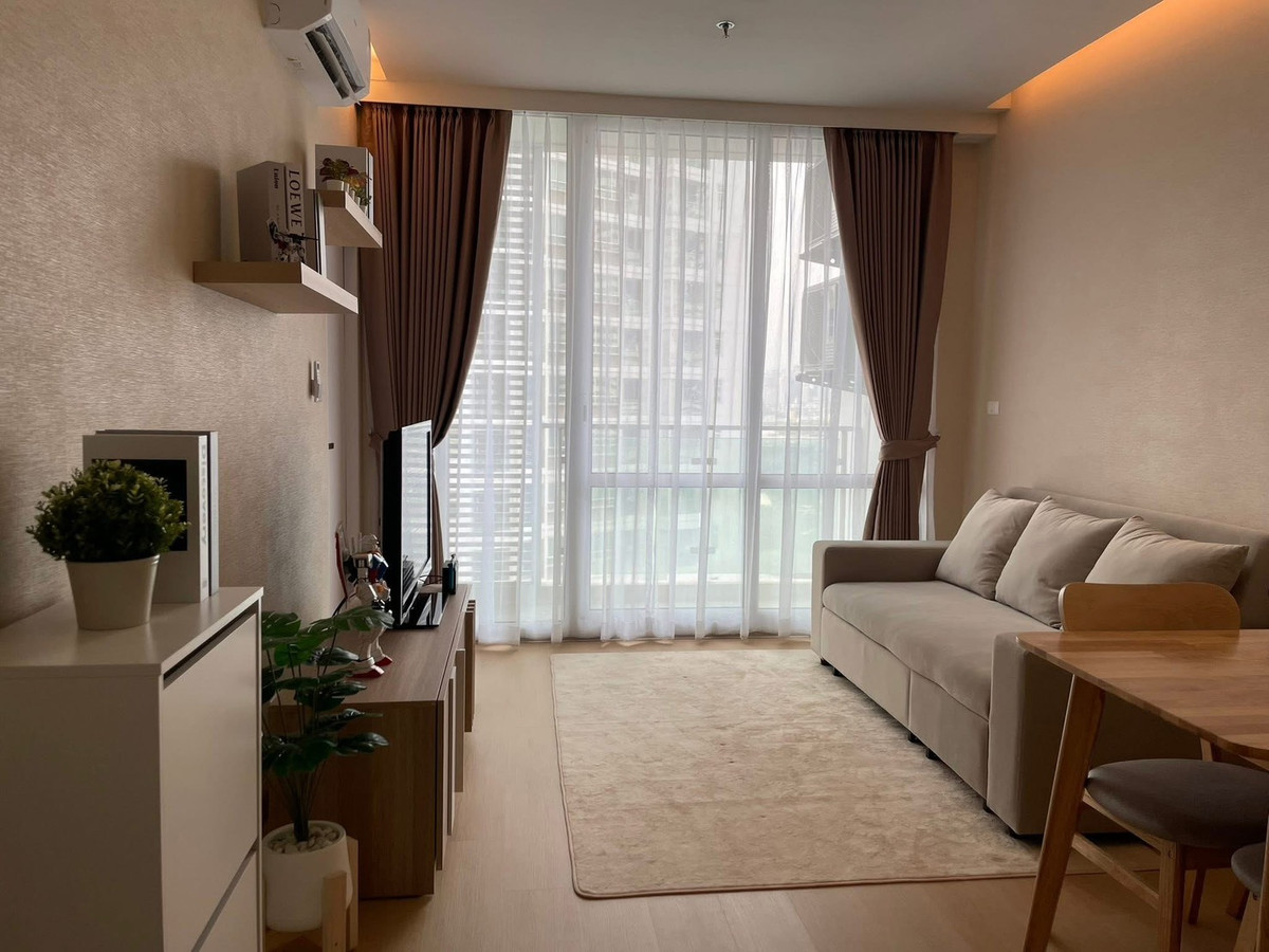 For SaleCondoRama9, Petchburi, RCA : 💥SL-9562💥 Condo for sale, beautiful room, good price, T.C. Green👉 Add Line @mastercondo