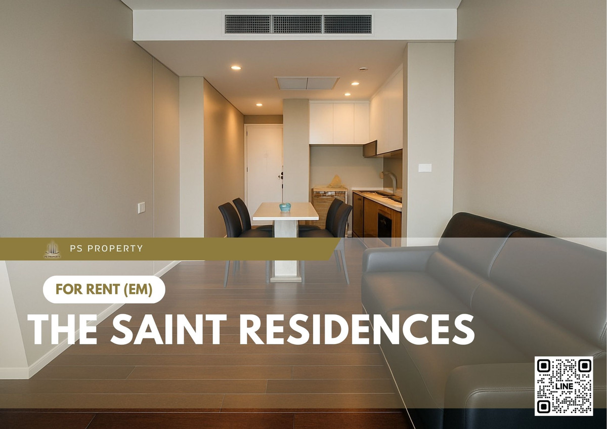 For RentCondoLadprao, Central Ladprao : For rent 📍 The Saint Residences 📍 2 bedrooms, 2 bathrooms, fully furnished and equipped, near BTS Ha Yaek Lat Phrao