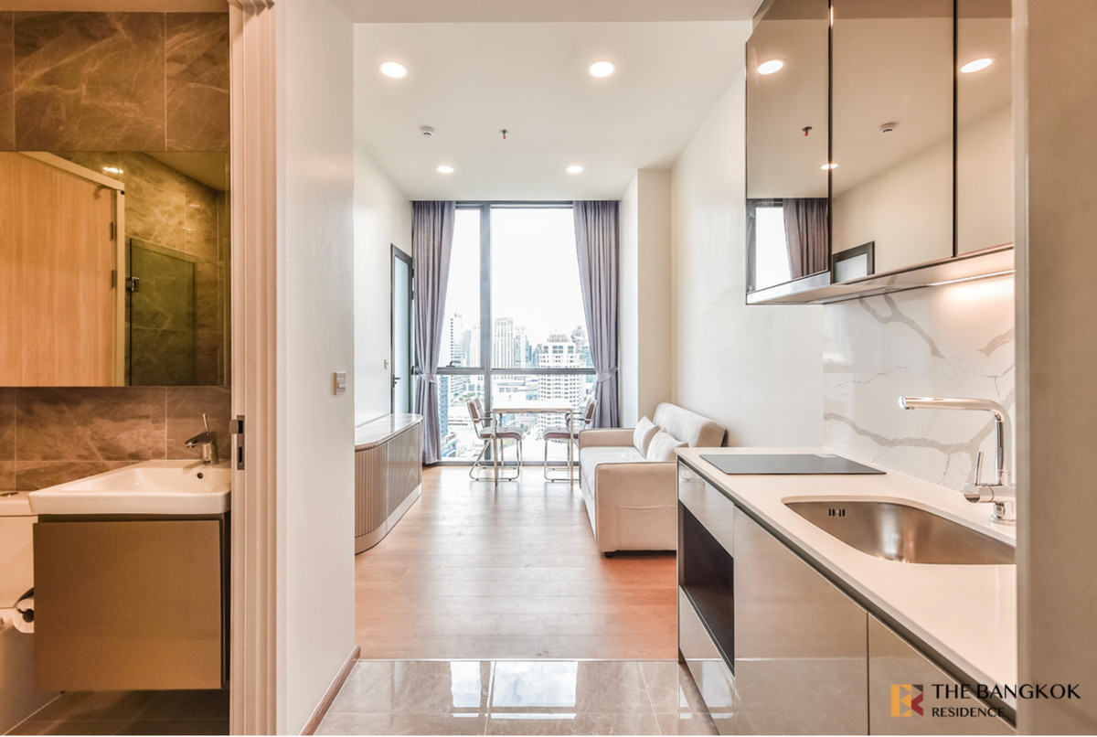 ให้เช่าคอนโดราชเทวี พญาไท : 🔥 New Room🔥 Wish Signature II Midtown Siam 1B1B 35sqm. 28K/Month only Call Ms.Angel 0658209572