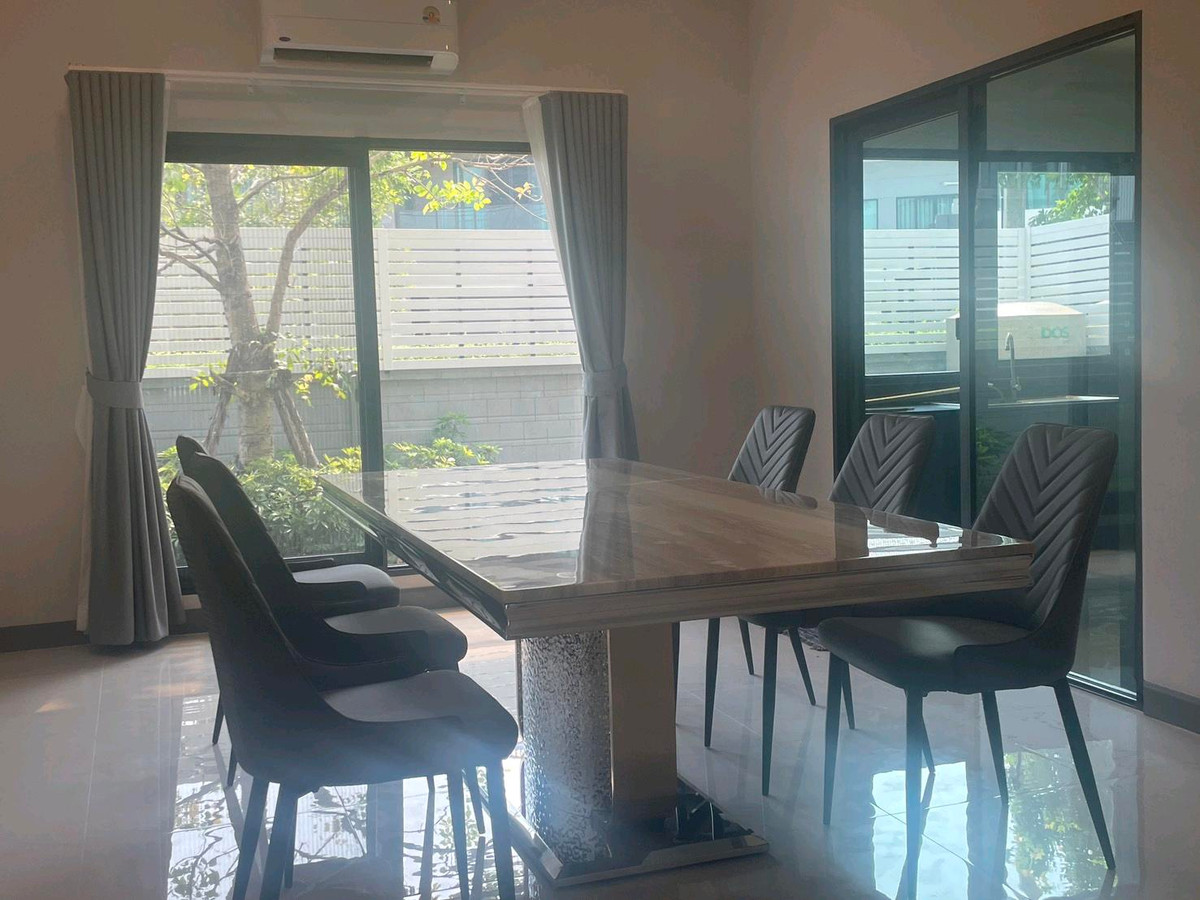 ให้เช่าบ้านบางนา แบริ่ง ลาซาล : 💎 ให้เช่า The City บางนา (หลังมุม) บ้านหรูตกแต่งครบ ครัว RCD เต็มรูปแบบ ใกล้ Mega Bangna