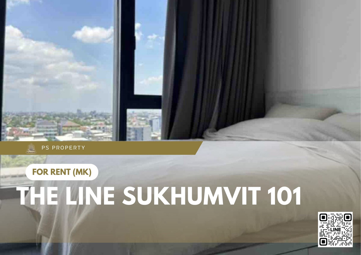For RentCondoOnnut, Udomsuk : For rent 📍 THE LINE Sukhumvit 101 📍 Fully furnished and equipped, near BTS Punnawithi
