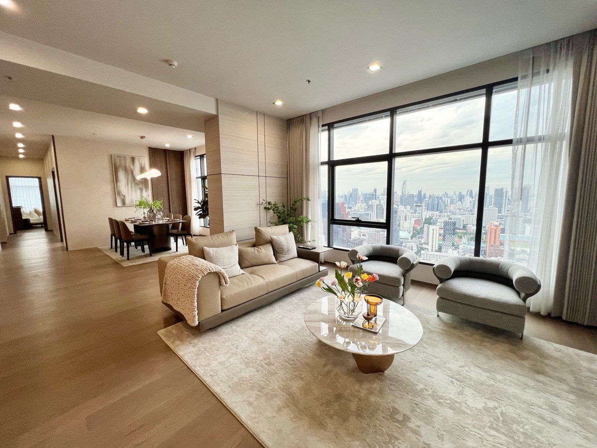 ขายคอนโดราชเทวี พญาไท : 🌇 Luxury Living Above the City — Rare 3-Bedroom Residence @ CONNER Ratchathewi 173 sqm 68 MB