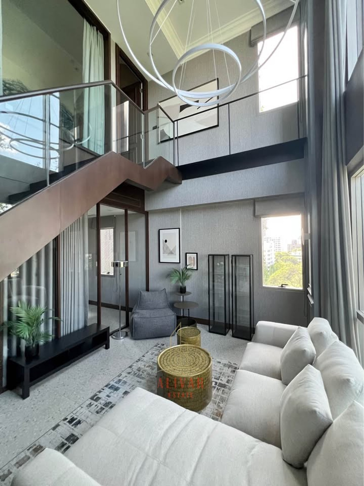 For SaleCondoSukhumvit, Asoke, Thonglor : SC120025 Condo Duplex corner room 2 Bed for Sale at ASHTON MORPH Sukhumvit 38 near BTS Thonglor.