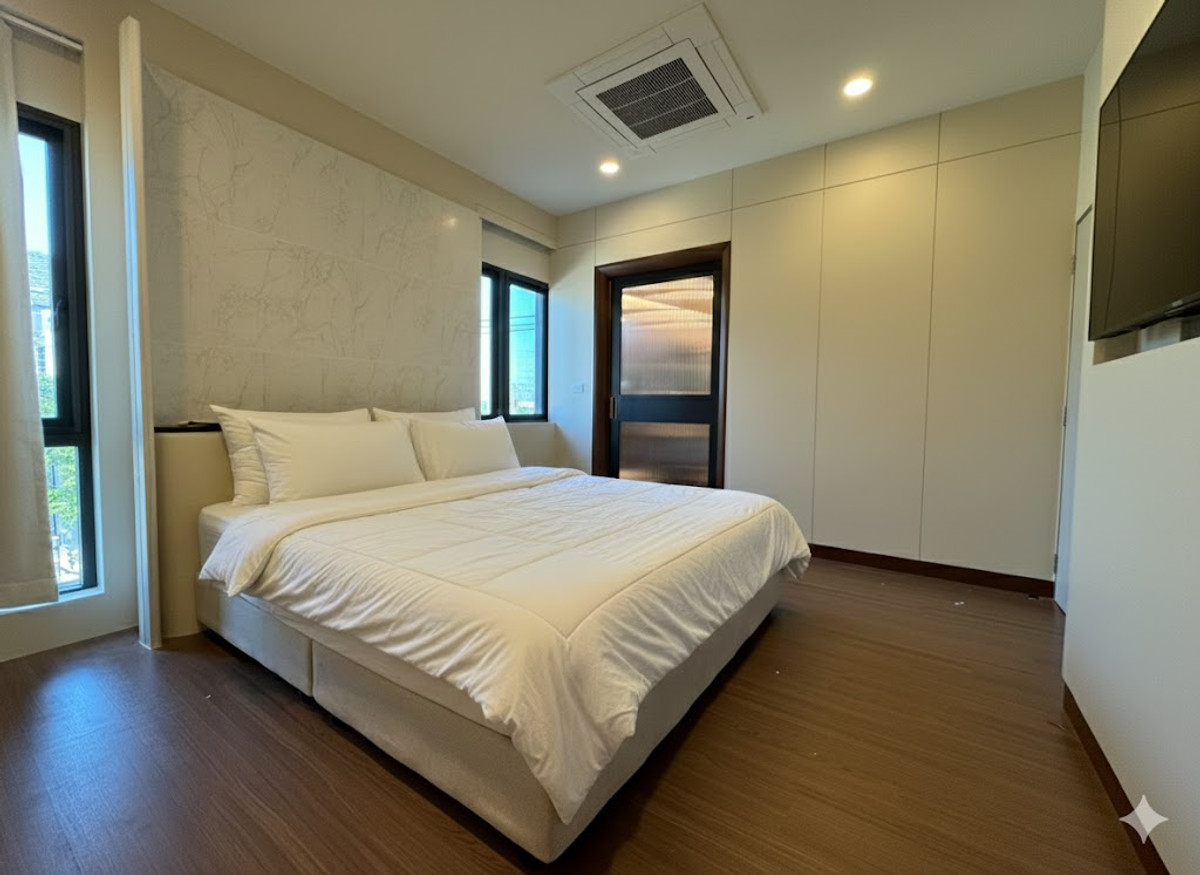 ให้เช่าบ้านบางนา แบริ่ง ลาซาล : 💎 ให้เช่า The City บางนา (หลังมุม) บ้านหรูตกแต่งครบ ครัว RCD เต็มรูปแบบ ใกล้ Mega Bangna