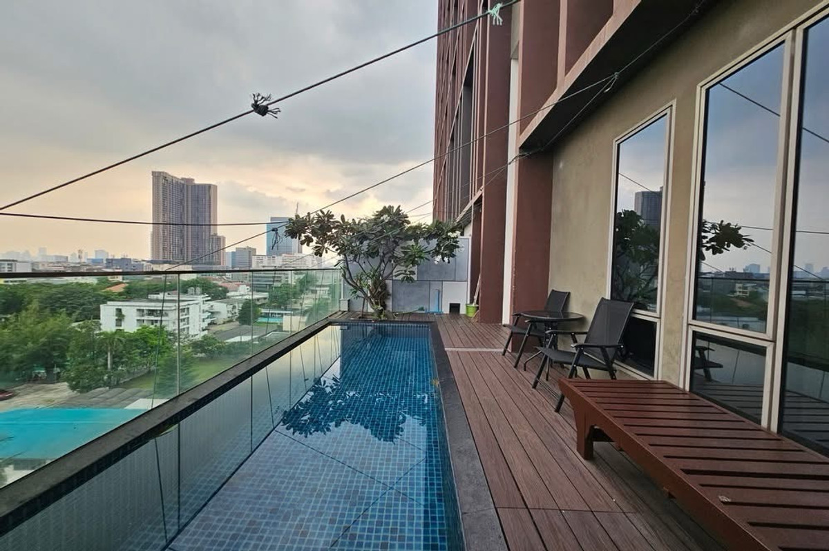 ให้เช่าคอนโดสุขุมวิท อโศก ทองหล่อ : pet friendly condo with private pool  in thonglor