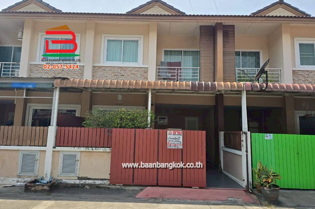 For SaleTownhomePattaya, Bangsaen, Chonburi : 2-story townhome, PMC6 Village, Nong Yai 14 (near Nong Yai Market), area 19.9 sq m., Nong Prue Subdistrict, Bang Lamung District. Chonburi Province