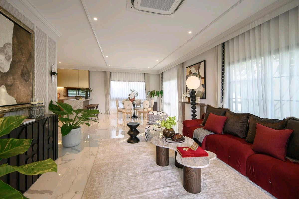 For SaleHousePathum Thani,Rangsit, Thammasat : 𝐒𝐞𝐭𝐭𝐡𝐚𝐬𝐢𝐫𝐢 𝐊𝐫𝐮𝐧𝐠𝐭𝐡𝐞𝐩–𝐏𝐚𝐭𝐡𝐮𝐦𝐭𝐡𝐚𝐧𝐢 𝟐A rare single-detached home with stunning golf-course views — the most exclusive in this area.📱 061-450-0944