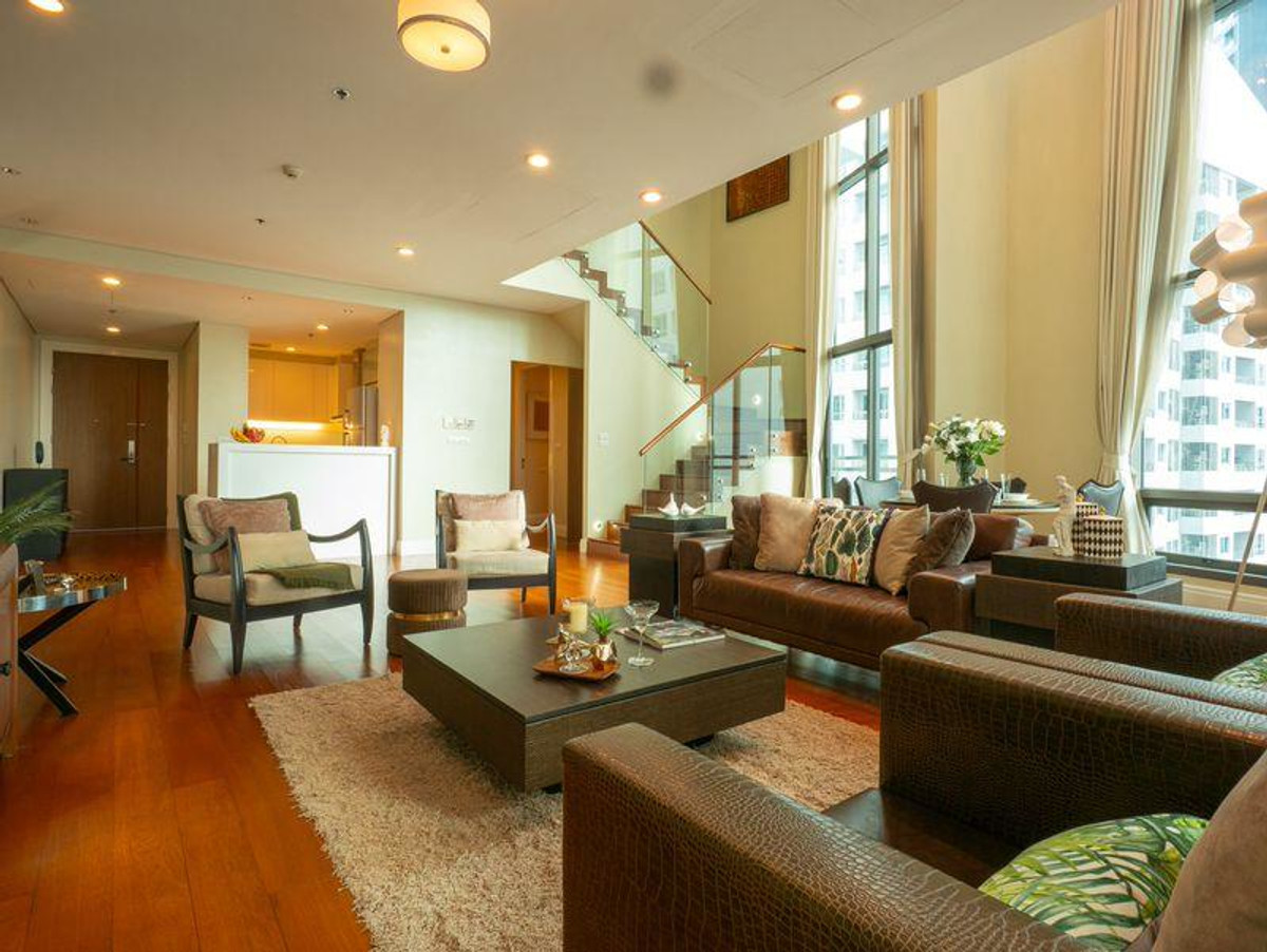 For RentCondoSukhumvit, Asoke, Thonglor : LTHC13723 – Condo for Rent | Bright Sukhumvit 24 | 188 sqm | 3 Beds 3 Baths | Duplex | Near BTS Phrom Phong | 125K/Month | Condo for rent Bright Sukhumvit 24