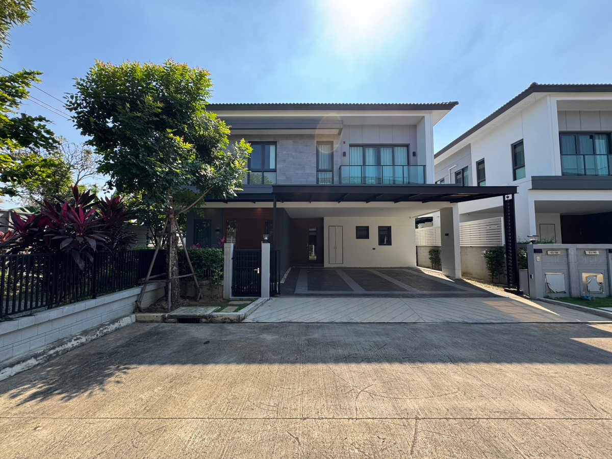 ให้เช่าบ้านบางนา แบริ่ง ลาซาล : 💎 ให้เช่า The City บางนา (หลังมุม) บ้านหรูตกแต่งครบ ครัว RCD เต็มรูปแบบ ใกล้ Mega Bangna