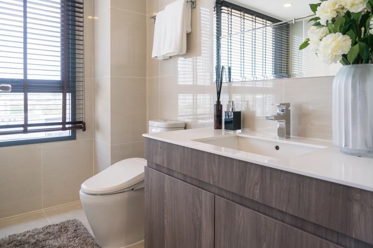 For RentCondoOnnut, Udomsuk : For Rent IDEO Mobi SK66 2BR2BR 2Baht 8th floor. Ready to move in (For Rent IDEO Mobi #Sukhumvit66, beautifully decorated, ready to move in)