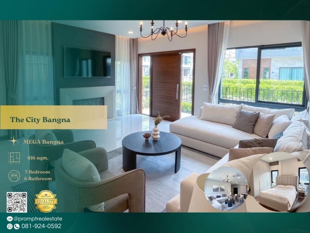 ให้เช่าบ้านบางนา แบริ่ง ลาซาล : ST13715 - The City Bangna (New Project)  :  เดอะ ซิตี้ บางนา (โครงการใหม่) - #MegaBangna #InternationalSchool (SISB/TCIS /Concordian) #SuvarnabhumiAirport

Prime Bangna location near major malls and a top international school—ideal for modern, spacious, a