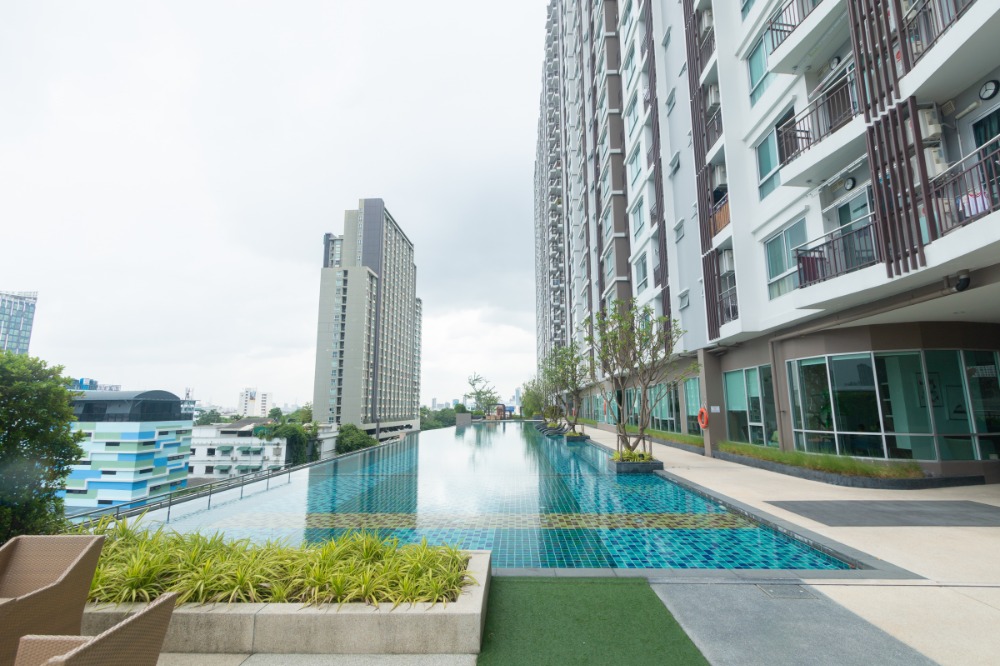 For RentCondoBang Sue, Wong Sawang, Tao Pun : Condo for rent, Supalai Veranda Condo, Ratchavipha Prachachuen, 1 bedroom, 30 sq m, fully furnished +washing machine. Near Bangsue