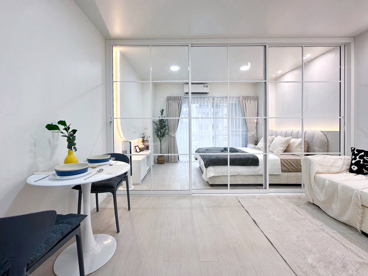 For SaleCondoLadprao, Central Ladprao : For sale‼️Condo Ratchada Prestige Lat Phrao-Sutthisan Condo near the BTS  Renovate the entire room Ready to move in