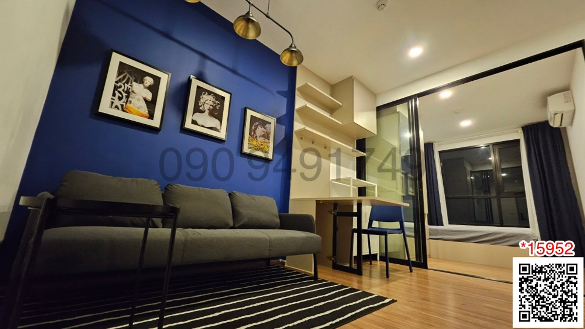 ขายคอนโดมีนบุรี-ร่มเกล้า : ขาย คอนโด The Origin Ram 209  ชั้น 21 ห้องตกแต่งครบ พร้อมเข้าอยู่