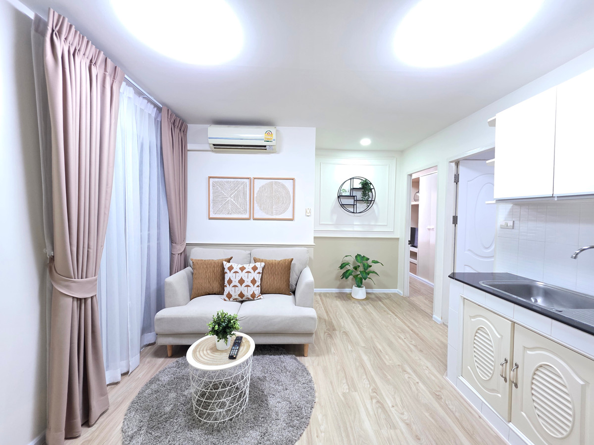 For SaleCondoChokchai 4, Ladprao 71, Ladprao 48, : Condo for sale, Assakan Place, Lat Phrao 85, beautiful room, fully furnished, next to the BTS, ready to move in!