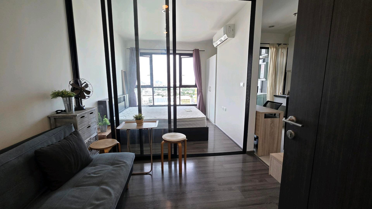 ให้เช่าคอนโดอ่อนนุช อุดมสุข : The Base Park East สุขุมวิท 77 ให้เช่า 🔥ห้องมุม💥