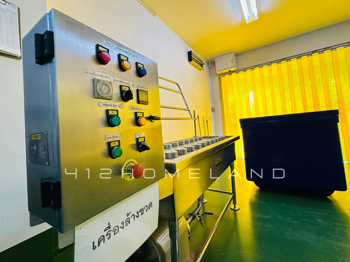 ขายโรงงานปทุมธานี รังสิต ธรรมศาสตร์ : ขายโรงงาน ขนาด 1,500 ตรม. ติดถนนเลียบคลอง 5 มีใบรับรอง อย./GMP/HACCP/รง.4 ครบ เดินเครื่องต่อได้ทันที คลองหลวง ปทุมธานี