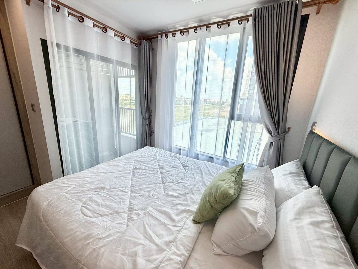 For RentCondoPathum Thani,Rangsit, Thammasat : Kave Town Colony next to Bangkok University, field view, very peaceful 🍃