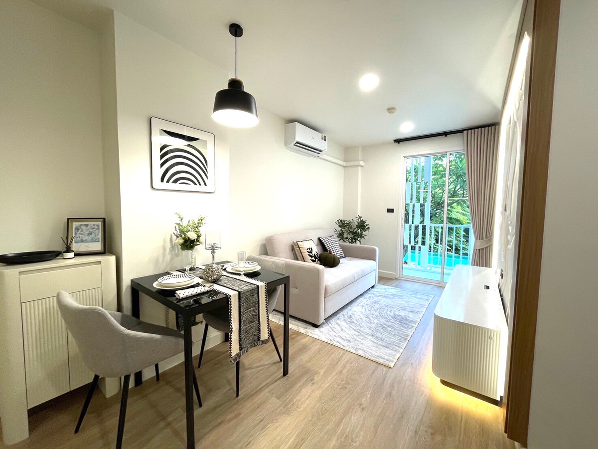 ขายคอนโดอ่อนนุช อุดมสุข : ขายคอนโด  เดอะซีรีส์ อุดมสุข (The Sirie) อุดมสุข ซอยอุดมสุข29 lowrise | ทำเลดี วิวสระชั้น 3 | ใกล้ BTS อุดมสุข  หิ้วกระเป๋าเข้าอยู่ได้เลย 