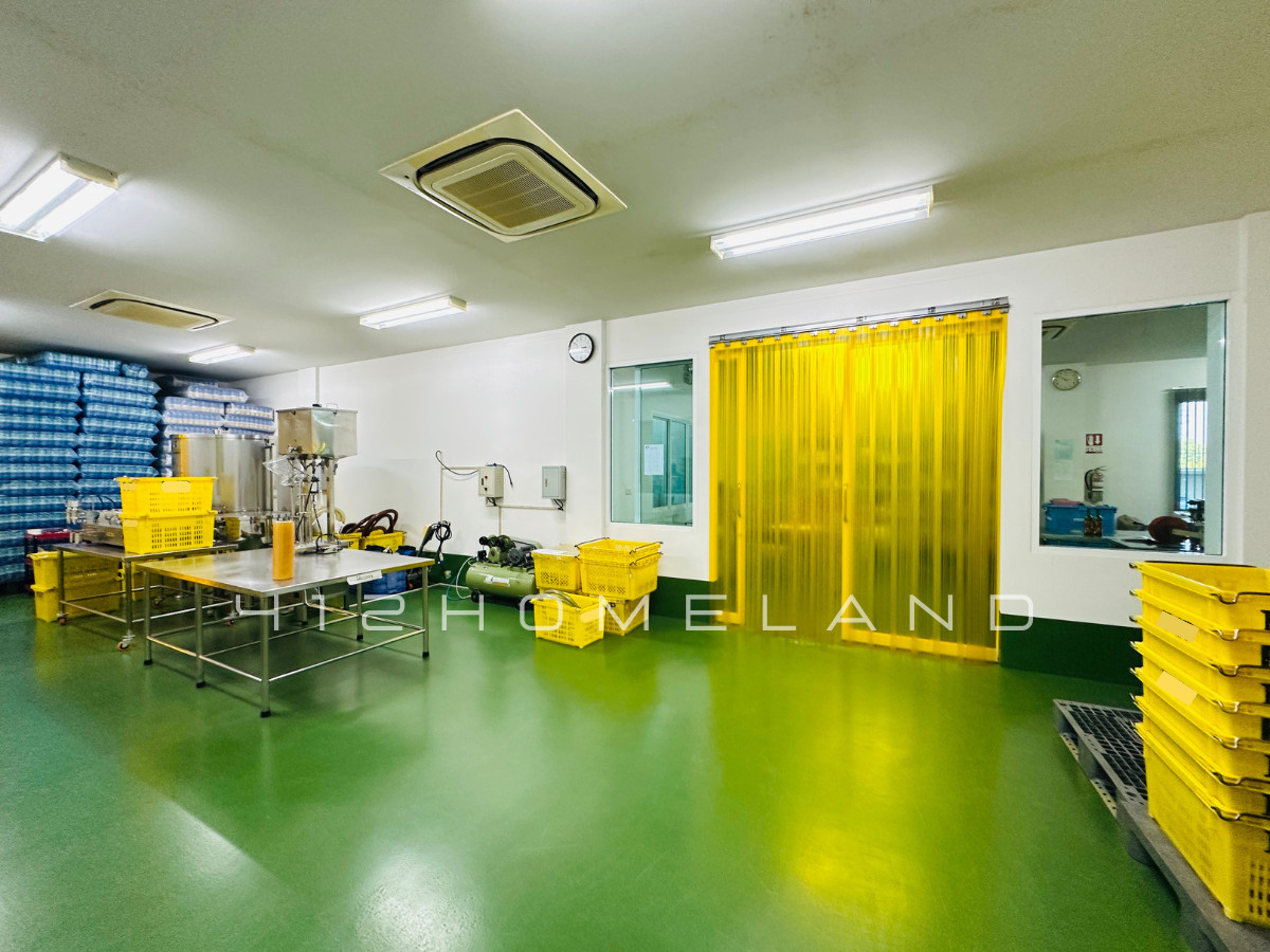 ขายโรงงานปทุมธานี รังสิต ธรรมศาสตร์ : ขายโรงงาน ขนาด 1,500 ตรม. ติดถนนเลียบคลอง 5 มีใบรับรอง อย./GMP/HACCP/รง.4 ครบ เดินเครื่องต่อได้ทันที คลองหลวง ปทุมธานี