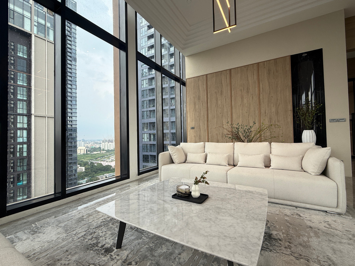 For RentCondoRama9, Petchburi, RCA : 🔥For Rent Now🔥 Noble New District R9, brand new condo, fully furnished and ready to move in, near MRT Rama 9.