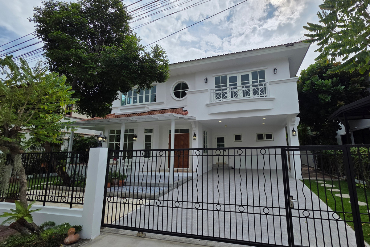 ขายบ้านเกษตรศาสตร์ รัชโยธิน : ขายบ้านหลังใหญ่ 85 ตร.วา โฮมมี่สไตล์ นันทวันวัชรพล ใหม่มาก พร้อมอยู่