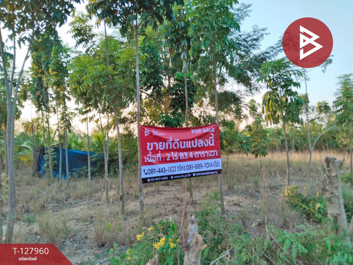 For SaleLandNakhon Pathom : Land for sale, area 2 rai 83.4 sq m, Sam Phran, Nakhon Pathom.