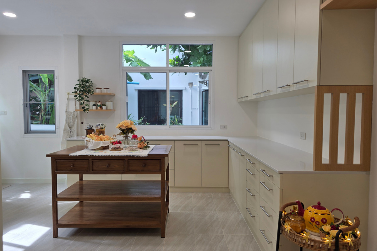 ขายบ้านเกษตรศาสตร์ รัชโยธิน : ขายบ้านหลังใหญ่ 85 ตร.วา โฮมมี่สไตล์ นันทวันวัชรพล ใหม่มาก พร้อมอยู่