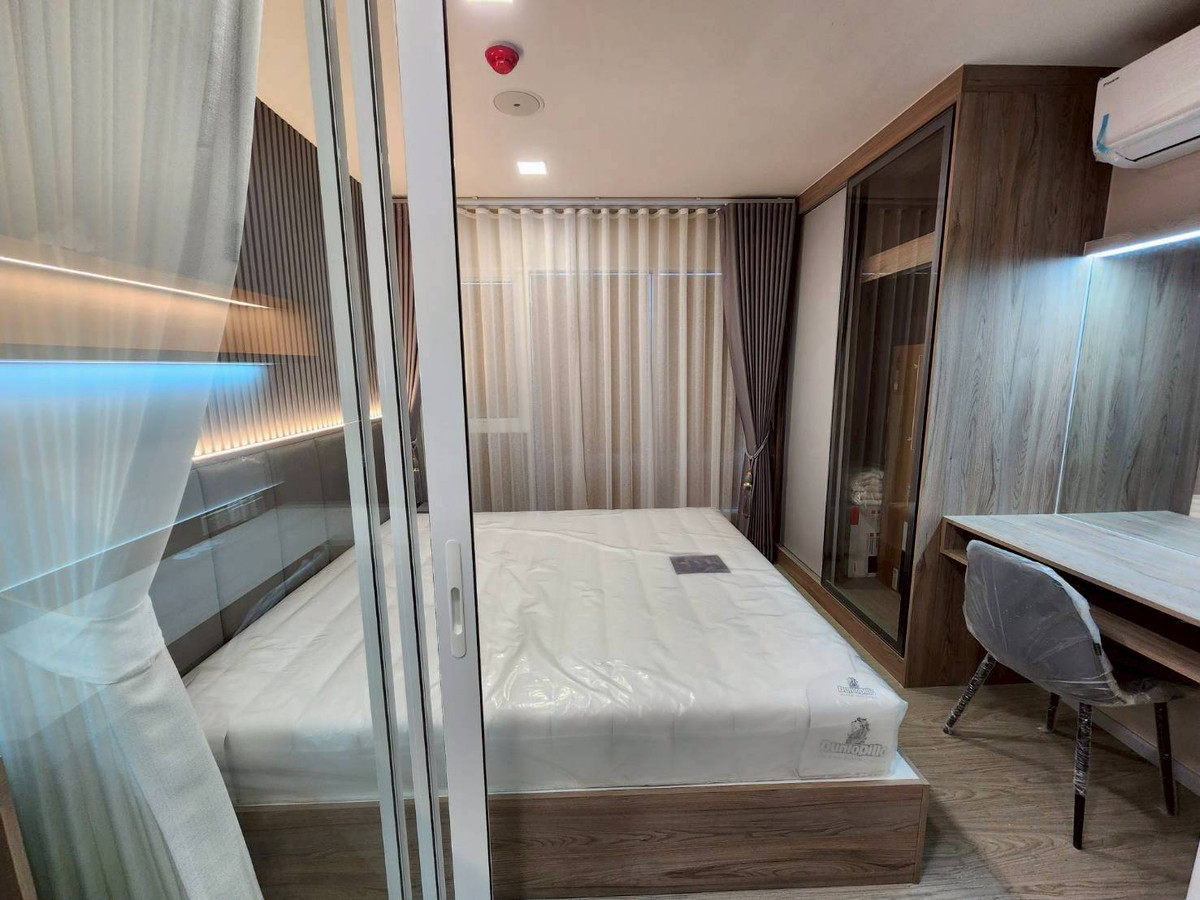 ให้เช่าคอนโดปทุมธานี รังสิต ธรรมศาสตร์ : 🏡 ให้เช่า Kave Town Island ห้องครัวแยก💖  ✨ ตึก F ชั้น 5 ✅️ พร้อมเข้าอยู่ 