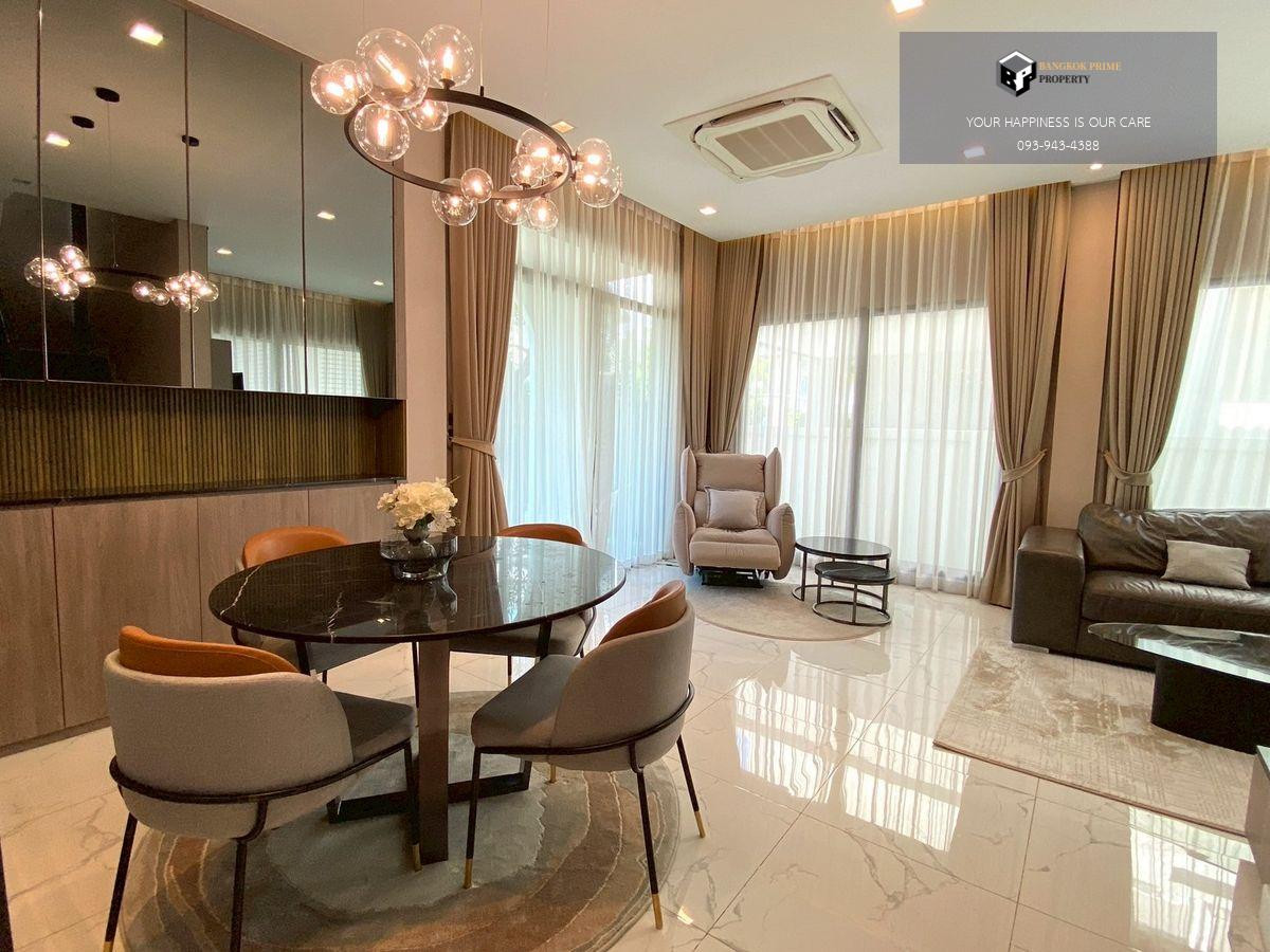 For RentHouseBangna, Bearing, Lasalle : Bangkok Boulevard Srinakarin-Bangna | Beautiful house, fully furnished and ready to move in, near Mega Bangna 美丽住宅，家具齐全，可立即入住，靠近 Mega Bangna #2025112813215