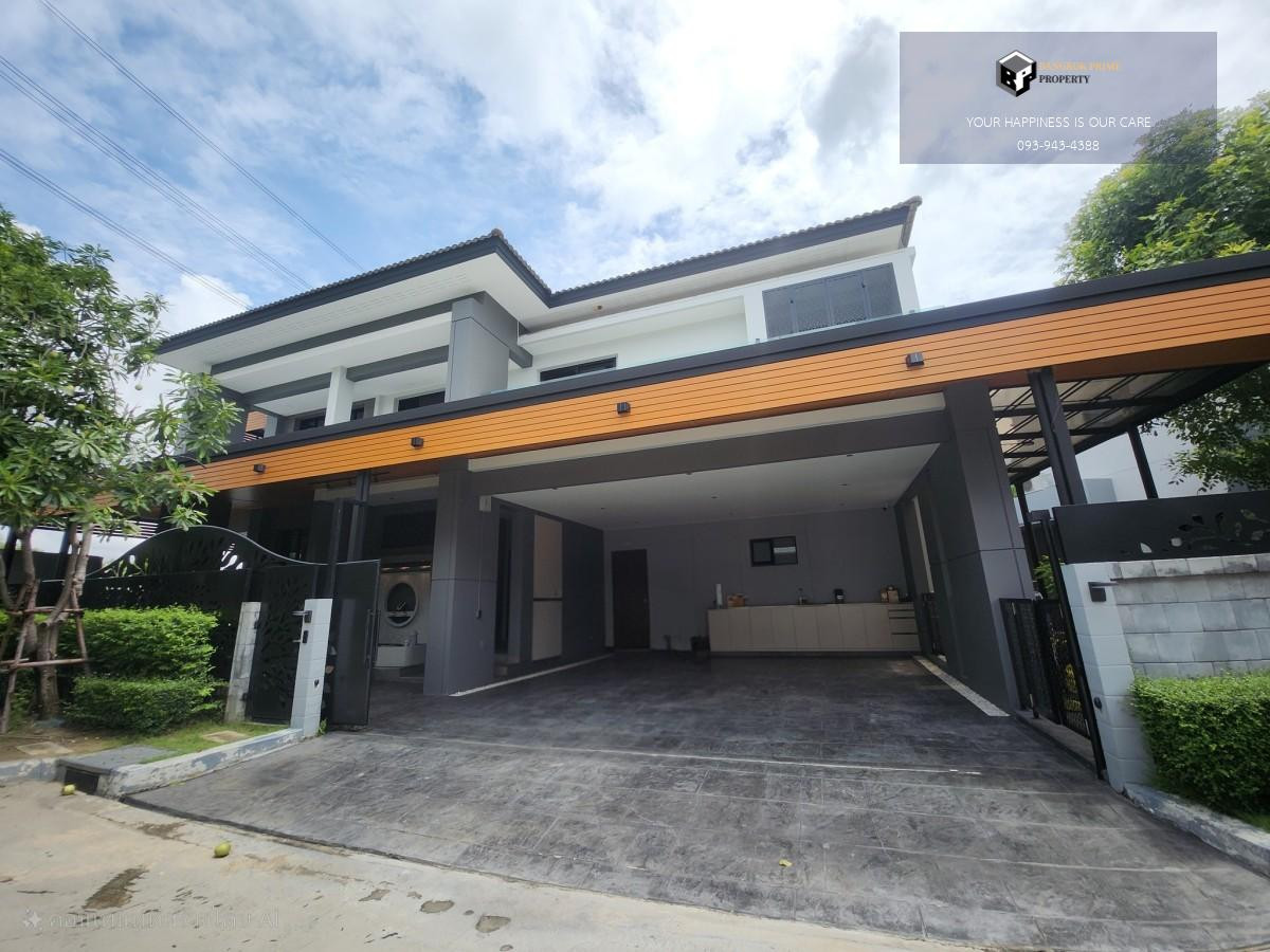 For RentHouseBangna, Bearing, Lasalle : The City Bangna-KM.7 | Luxury house ready to move in with private pool behind Mega Bangna. Luxury house ready to move in with private pool behind Mega Bangna. #2025112813216