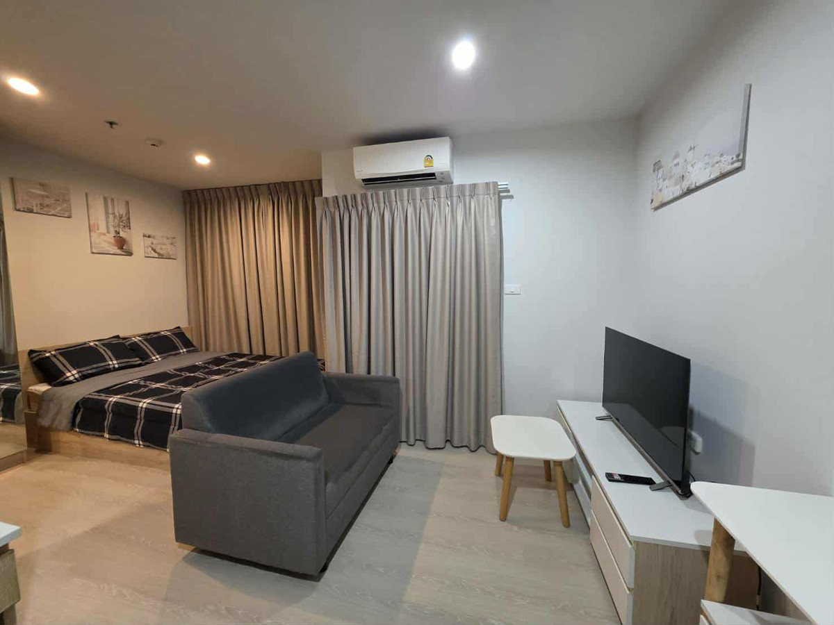 ให้เช่าคอนโดแจ้งวัฒนะ เมืองทอง : ⭐️ Nue Noble Ngamwongwan ⭐️ ห้องขนาด 22 ตรม. เฟอร์นิเจอร์ครบ มีเครื่องใช้ไฟฟ้าพร้อมอยู่