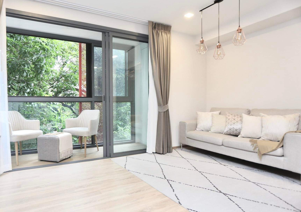 For RentCondoSukhumvit, Asoke, Thonglor : ⭐️ Taka Haus Ekkamai ⭐️ 1 Bedroom 44 sq m. Very beautifully decorated room. Complete furniture and electrical appliances