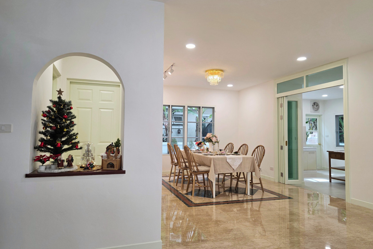 ขายบ้านเกษตรศาสตร์ รัชโยธิน : ขายบ้านหลังใหญ่ 85 ตร.วา โฮมมี่สไตล์ นันทวันวัชรพล ใหม่มาก พร้อมอยู่