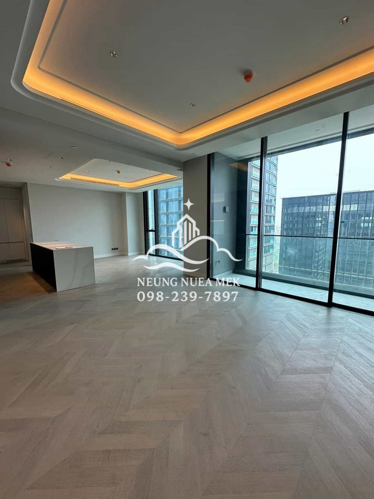 ให้เช่าคอนโดวิทยุ ชิดลม หลังสวน : ✅ One89 Wireless – Ultra Luxury 2BR 160sqm | Private Lift