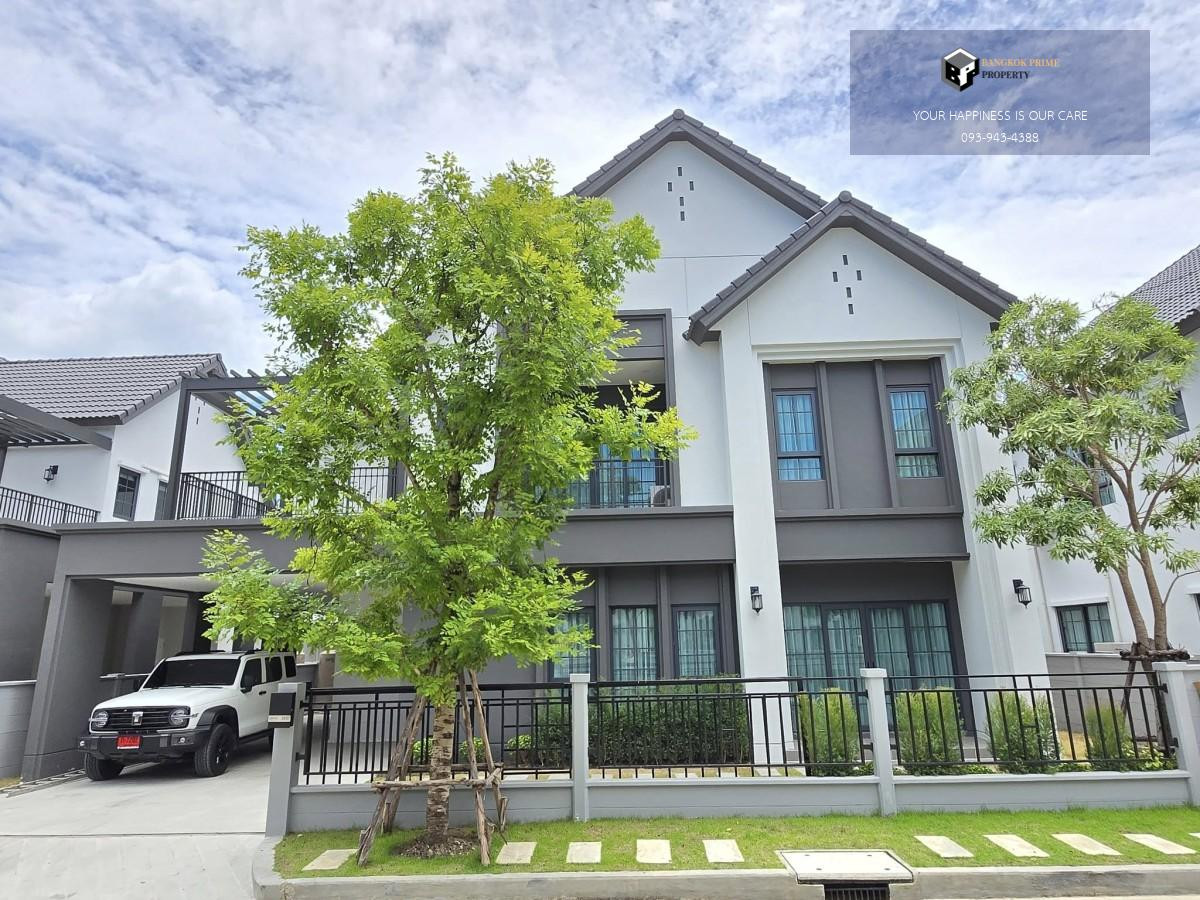 For RentHouseBangna, Bearing, Lasalle : Centro Bangna, the most premium detached house. The front of the house faces south. Get a cool breeze, not hot 🏡 Premium Detached House Facing South – Cool Breeze, Not Hot 豪华独栋别墅，位于邦纳黄金地段 #2025112813237