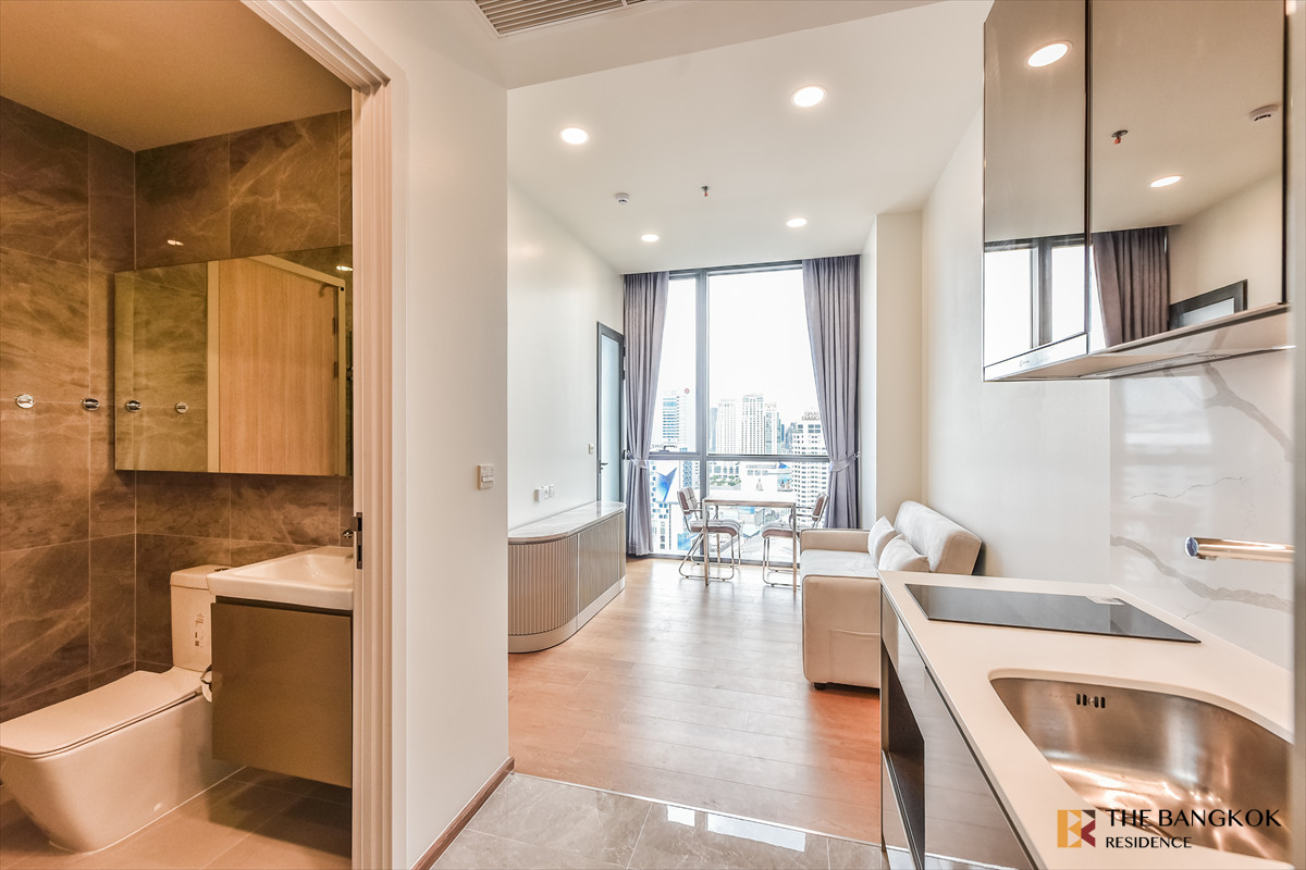 ให้เช่าคอนโดราชเทวี พญาไท : 🎉ห้องใหม่!✨Wish Signature II Midtown Siam - 1 ห้องนอน 1 ห้องน้ำ | 35 ตร.ม. | 28K/เดือน ⭐️ติดต่อ 📞บอส(สึโกะ) | 095-717-2357