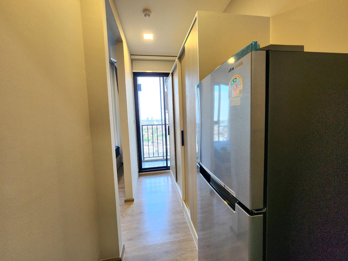 ให้เช่าคอนโดนนทบุรี บางใหญ่ บางบัวทอง : **ห้องไม่ว่างครับผม มีโซนแต่งตัว ตู้เสื้อผ้า 2 ตู้**ให้เช่า! ห้องใหม่ แปลนใหม่ (มือ 1) PLUM CONDO NEW WEST ติดเซ็นทรัล เวสต์เกต ทิศตะวันออก ไม่ร้อน