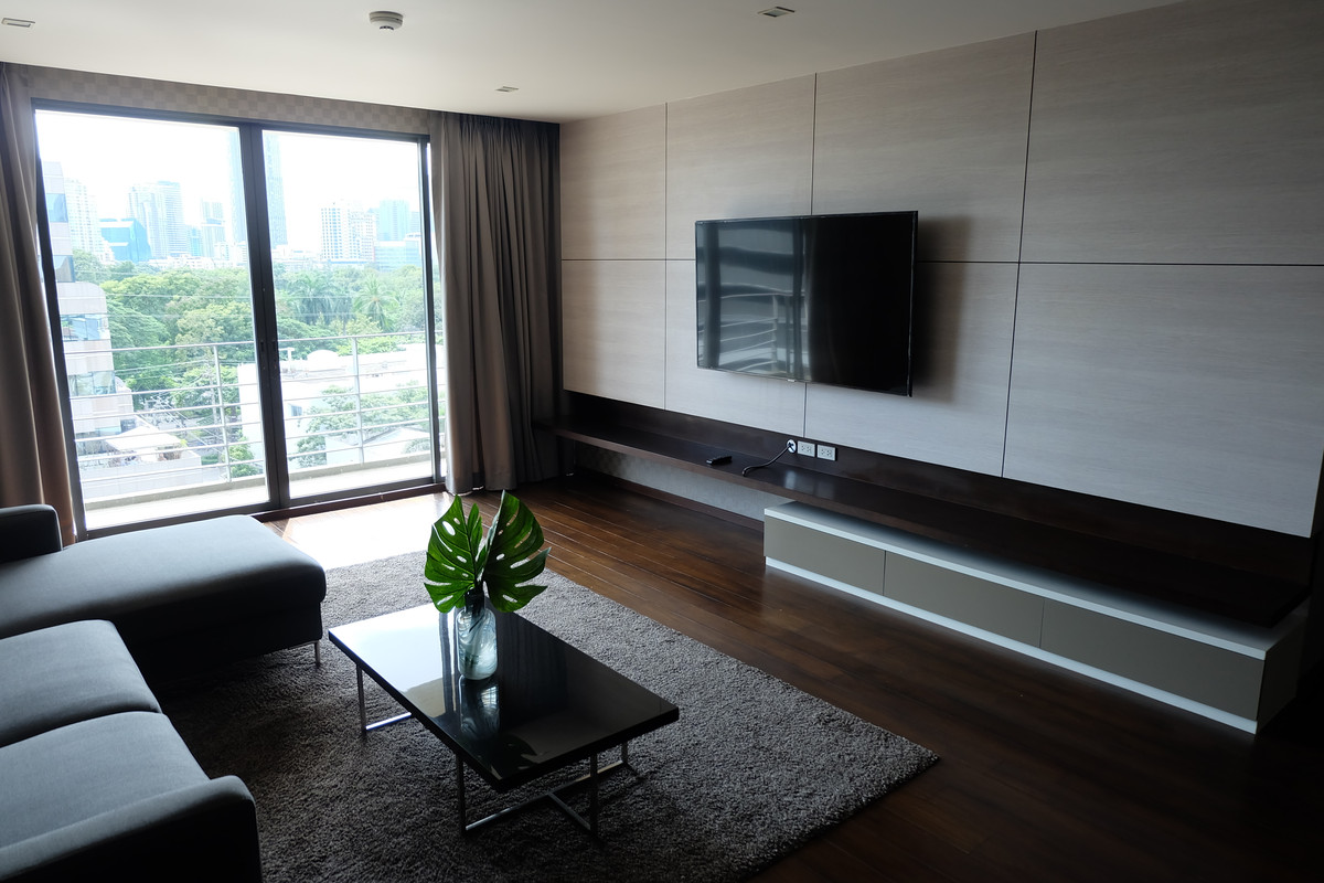 ให้เช่าคอนโดวิทยุ ชิดลม หลังสวน : Noble Ambience Sarasin - 3 Bedrooms for RENT