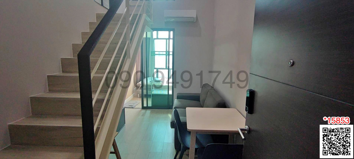 For RentCondoBang Sue, Wong Sawang, Tao Pun : Condo for rent: Metro Sky Prachachuen, 2-story room, Building A, 22nd floor, next to MRT Bang Son, 80 meters *There are many rooms*