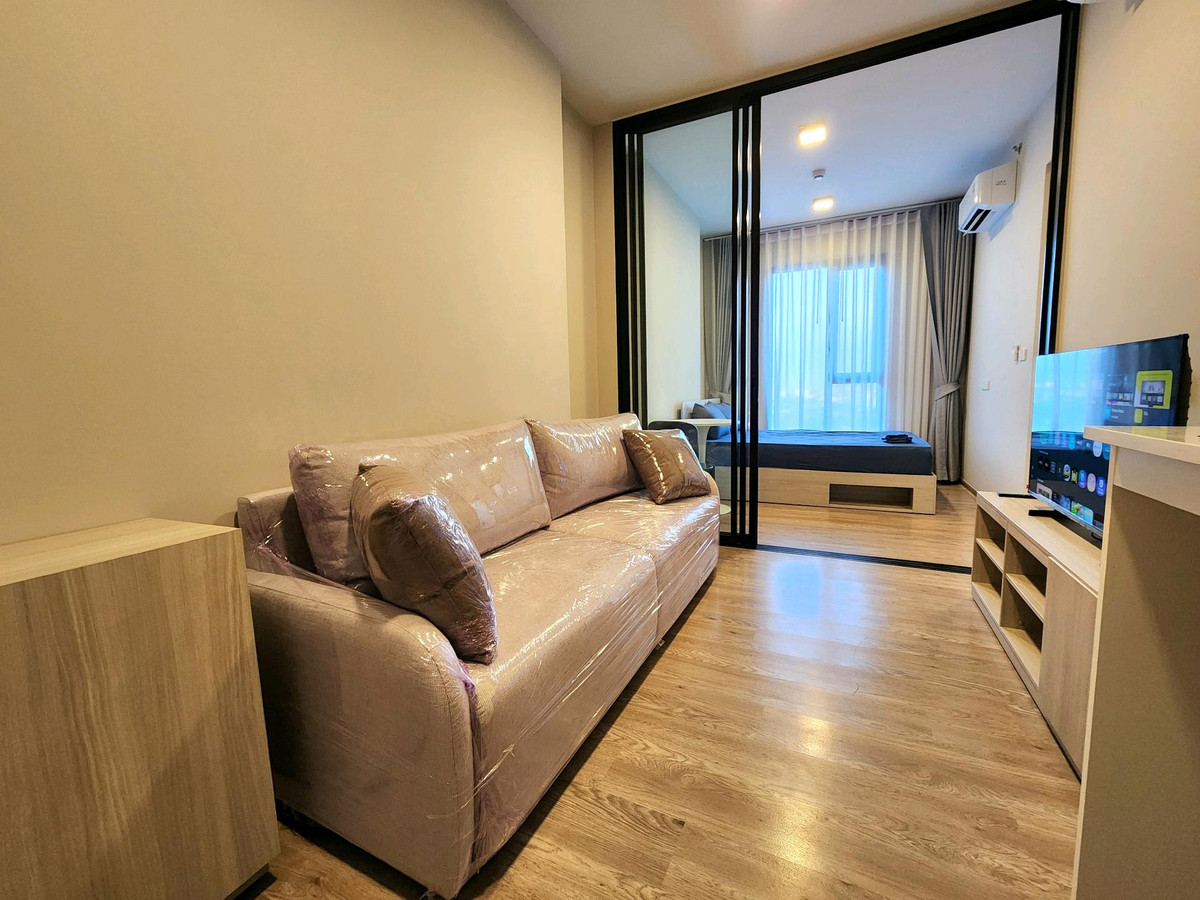 ให้เช่าคอนโดนนทบุรี บางใหญ่ บางบัวทอง : **ห้องไม่ว่างครับผม มีโซนแต่งตัว ตู้เสื้อผ้า 2 ตู้**ให้เช่า! ห้องใหม่ แปลนใหม่ (มือ 1) PLUM CONDO NEW WEST ติดเซ็นทรัล เวสต์เกต ทิศตะวันออก ไม่ร้อน